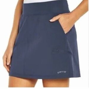 Orvis Navy Skort